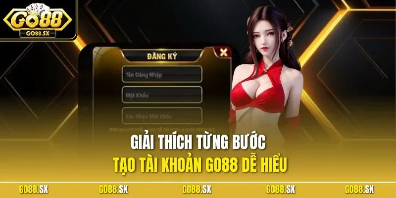 Giải thích từng bước tạo tài khoản GO88 dễ hiểu